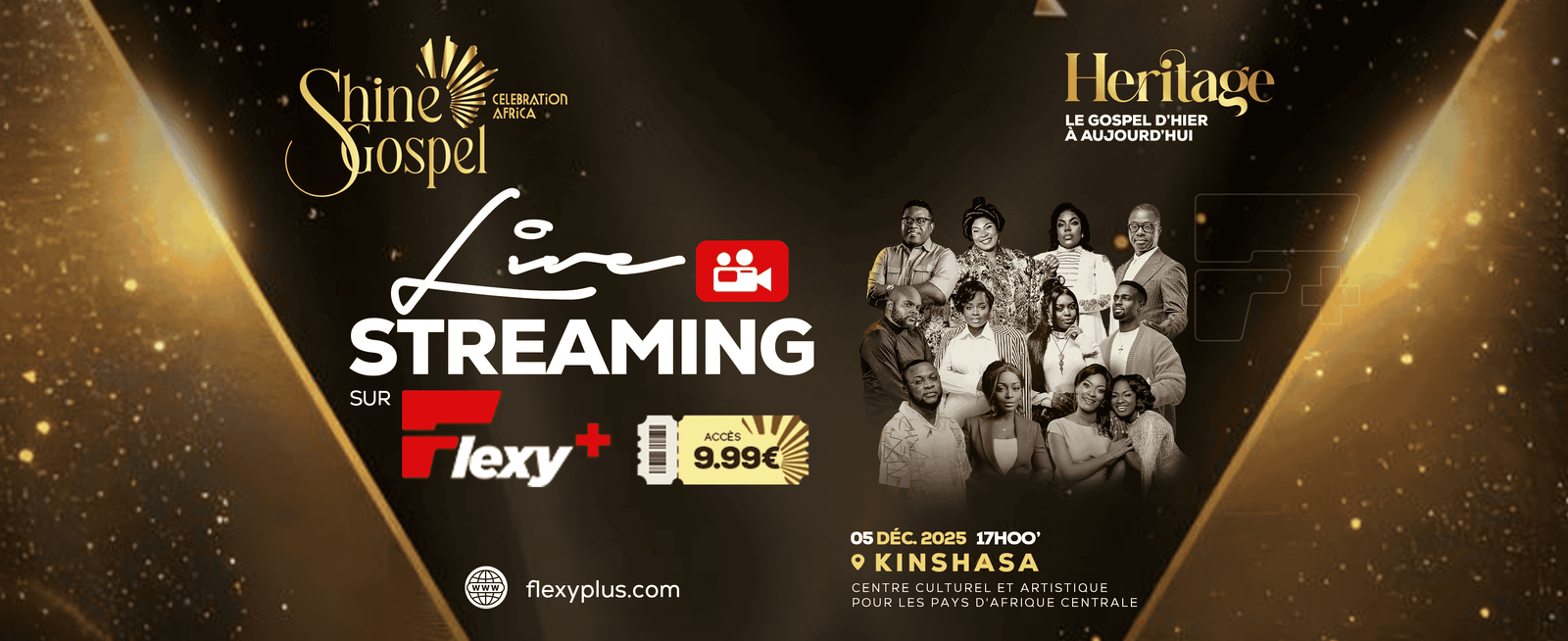 Héritage – Le Gospel d’hier à aujourd’hui (Shine Gospel Celebration Africa)